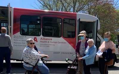 Resident Van Donated by the Cummings Foundation